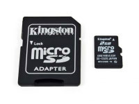 Kingston 2GB microSD Card (SDC/2GBER)